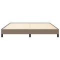 Cadre de lit Taupe 180x200 cm Tissu