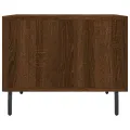 Table basse Chêne marron 50x50x40 cm Bois d'ingénierie