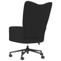 Chaise de relaxation Noir Velours