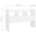 Buffet Blanc 105x30x70 cm Aggloméré
