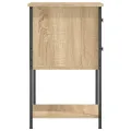 Table de chevet chêne sonoma 32x42x70 cm bois d'ingénierie