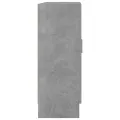 Bibliothèque Gris béton 82,5x30,5x80 cm Aggloméré