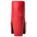 Chaise en forme de chaussure à talon haut Rouge Similicuir
