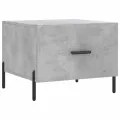 Tables basses 2 pcs gris béton 50x50x40 cm bois d'ingénierie