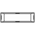 Table console Transparent 120x35x75 cm Verre trempé
