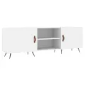 Meuble TV blanc 150x30x50 cm bois d'ingénierie