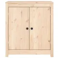 Buffets 2 pcs 70x35x80 cm Bois massif de pin