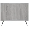 Table basse sonoma gris 102x50x40 cm bois d'ingénierie
