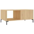 Table basse chêne sonoma 90x50x40 cm bois d'ingénierie