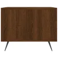 Table basse Chêne marron 50x50x40 cm Bois d'ingénierie