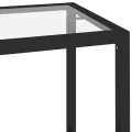 Étagère transparent 100x36x90 cm verre trempé