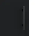 Armoire murale noir 69,5x34x90 cm