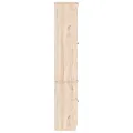 Vitrine en verre ALTA 77x35x186,5 cm bois de pin massif