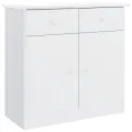 Buffet ALTA blanc 77x35x73 cm bois massif de pin