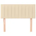 Tête de lit Crème 80x5x78/88 cm Tissu