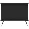 Table basse noir 90x50x40 cm bois d'ingénierie