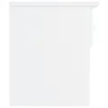 Table de chevet ALTA blanc 43x35x40,5 cm bois de pin massif