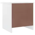 Table de chevet ALTA blanc 43x35x40,5 cm bois de pin massif