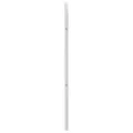 Tête de lit métal blanc 80 cm