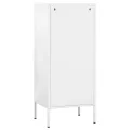 Armoire de rangement Blanc 42,5x35x101,5 cm Acier