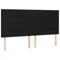 cadre de lit avec matelas Noir 200x200 cm Tissu