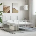 Matelas en mousse blanc 140x200 cm 7 zones dureté 20 ILD