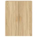 Armoires murales 2 pcs chêne sonoma bois d'ingénierie