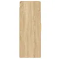 Armoires murales 2 pcs chêne sonoma bois d'ingénierie