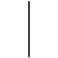 Tête de lit métal noir 200 cm