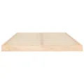 Cadre de lit 120x200 cm bois de pin massif