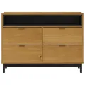 Commode FLAM 110x40x80 cm bois de pin massif