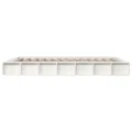 Cadre de lit Blanc 140x200 cm Bois massif