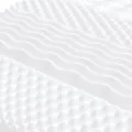 Lit de jour avec gigogne et matelas gris clair 100x200 cm tissu