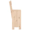 Tabourets de bar 2 pcs 40x48,5x115,5 cm bois massif de pin