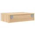 Meuble TV avec éclairage LED chêne sonoma 60x35x15,5 cm