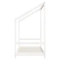 Cadre de lit pour enfant blanc 80x160 cm bois de pin massif
