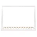 Cadre de lit pour enfant blanc 80x160 cm bois de pin massif