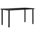 Ensemble de salle à manger 7 pcs Similicuir daim Gris