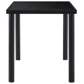 Ensemble de salle à manger 5 pcs Similicuir Blanc