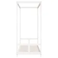 Cadre de lit pour enfants blanc 80x200 cm bois de pin massif