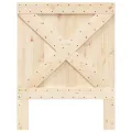 Tête de lit 80x104 cm bois massif de pin