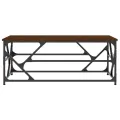 Table basse Chêne marron 100x50x40 cm Bois d'ingénierie