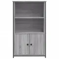 Buffet haut sonoma gris 62x32x103,5 cm bois d'ingénierie