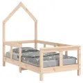 Cadre de lit pour enfant 70x140 cm bois de pin massif