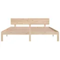 Cadre de lit bois massif 180x200 cm super king
