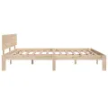 Cadre de lit bois massif 180x200 cm super king