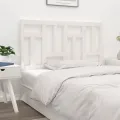 Tête de lit Blanc 155,5x4x100 cm Bois massif de pin