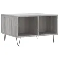 Table basse Sonoma gris 60x50x36,5 cm Bois d'ingénierie