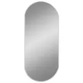 Miroir mural Argenté 80x35 cm Ovale