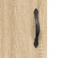 Armoire murale chêne sonoma 69,5x34x90 cm bois d'ingénierie